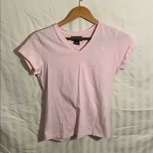 Ralph Lauren pink short sleeve large shirt